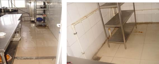 高校食堂楼梯渗漏维修工程案例分享